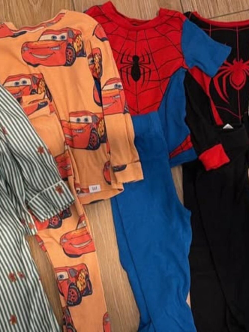 Toddler Pajama Bundle Lot 6 Sets Gap Disney Wondershop Sizes 2T 3T 4T